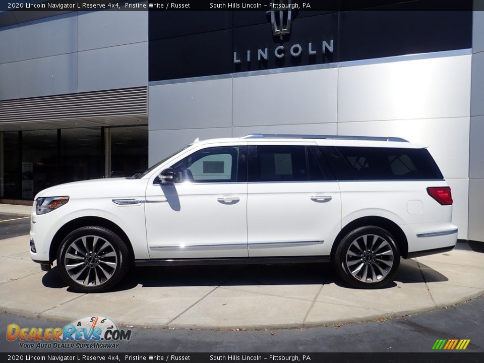 Pristine White 2020 Lincoln Navigator L Reserve 4x4 Photo #2