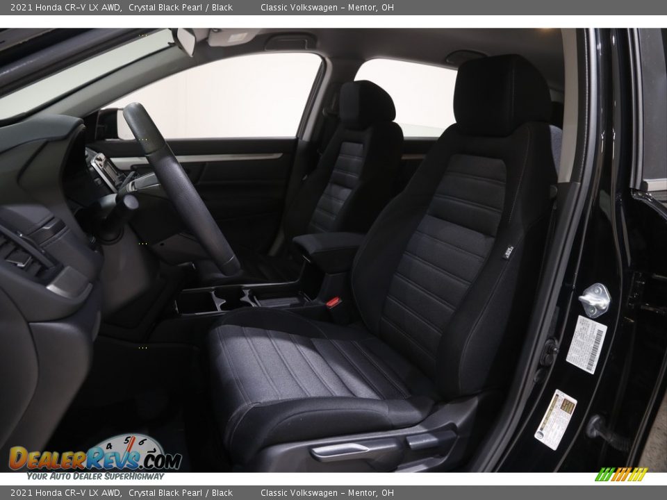 2021 Honda CR-V LX AWD Crystal Black Pearl / Black Photo #5
