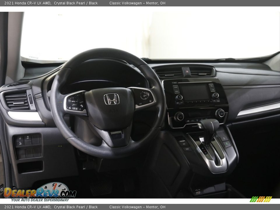 2021 Honda CR-V LX AWD Crystal Black Pearl / Black Photo #6