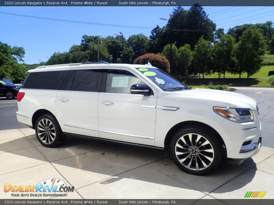 Pristine White 2020 Lincoln Navigator L Reserve 4x4 Photo #6