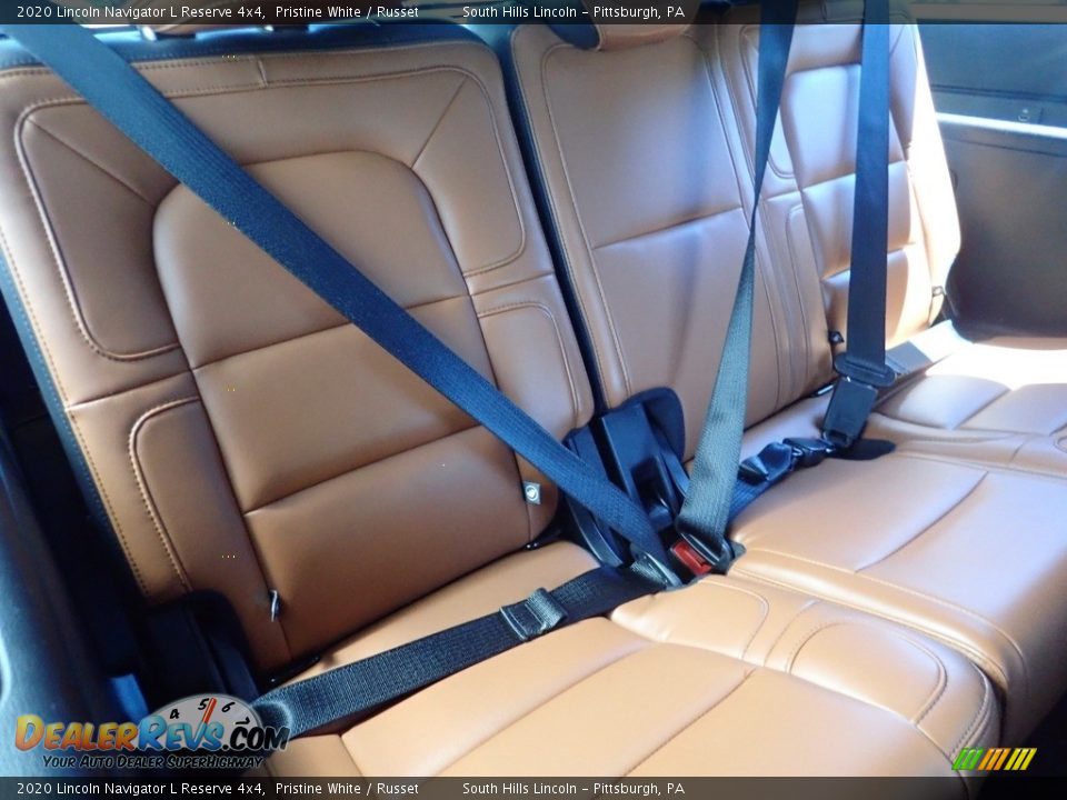 Rear Seat of 2020 Lincoln Navigator L Reserve 4x4 Photo #14