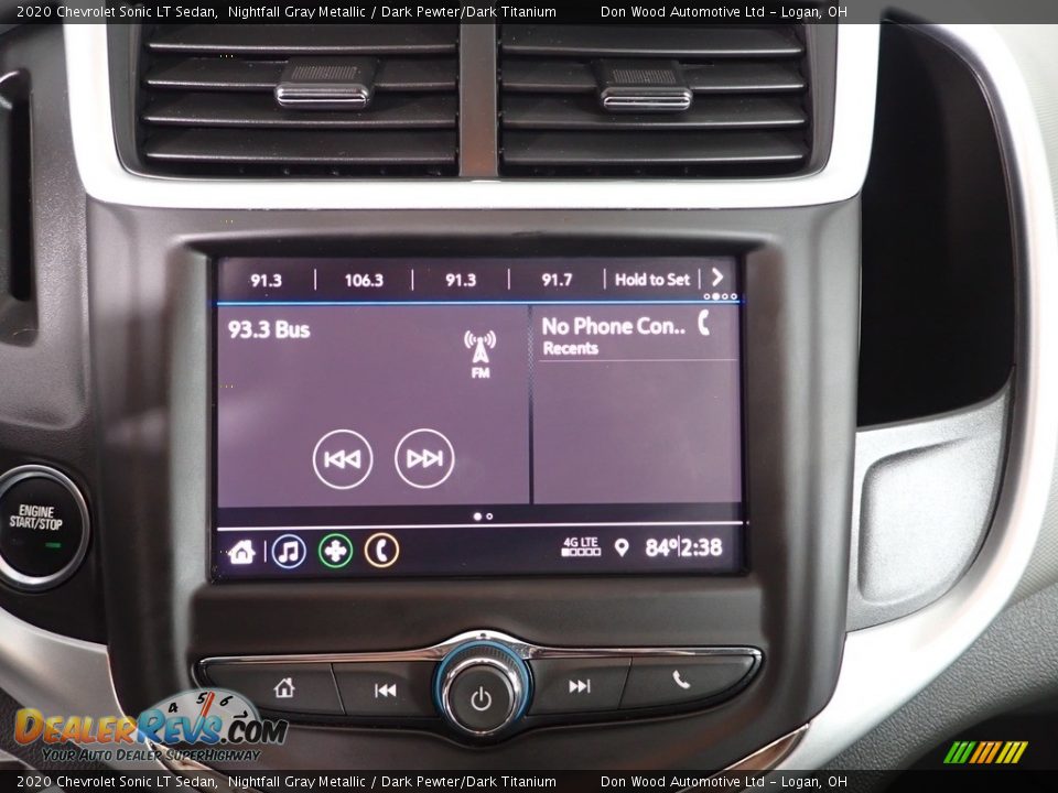 2020 Chevrolet Sonic LT Sedan Nightfall Gray Metallic / Dark Pewter/Dark Titanium Photo #3