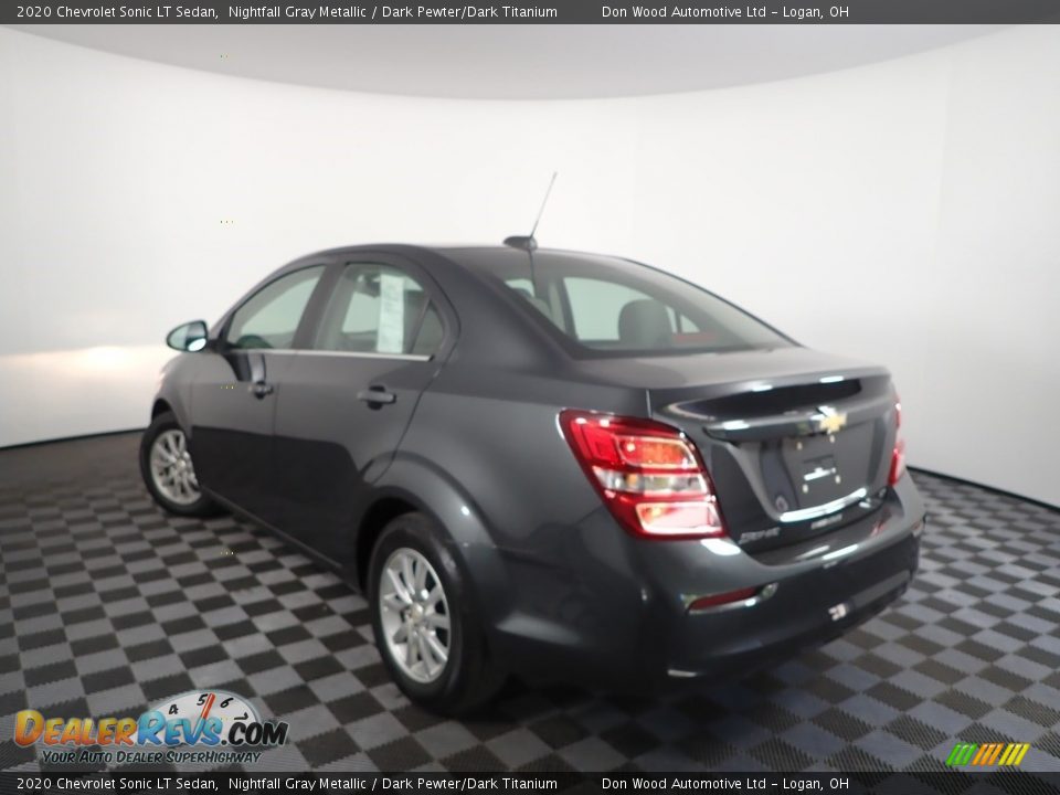 2020 Chevrolet Sonic LT Sedan Nightfall Gray Metallic / Dark Pewter/Dark Titanium Photo #8