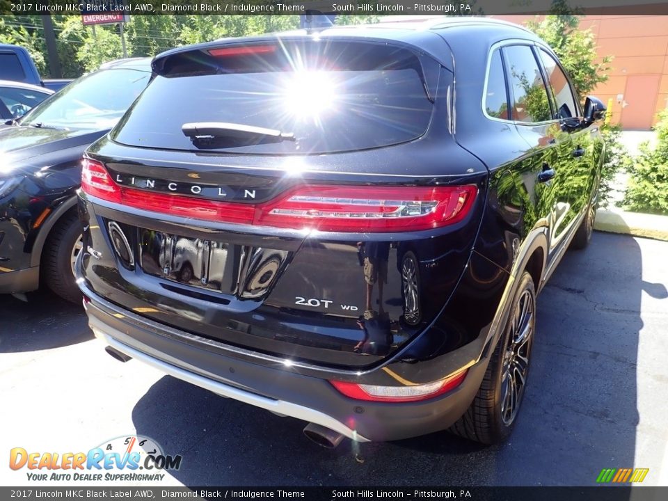 2017 Lincoln MKC Black Label AWD Diamond Black / Indulgence Theme Photo #4