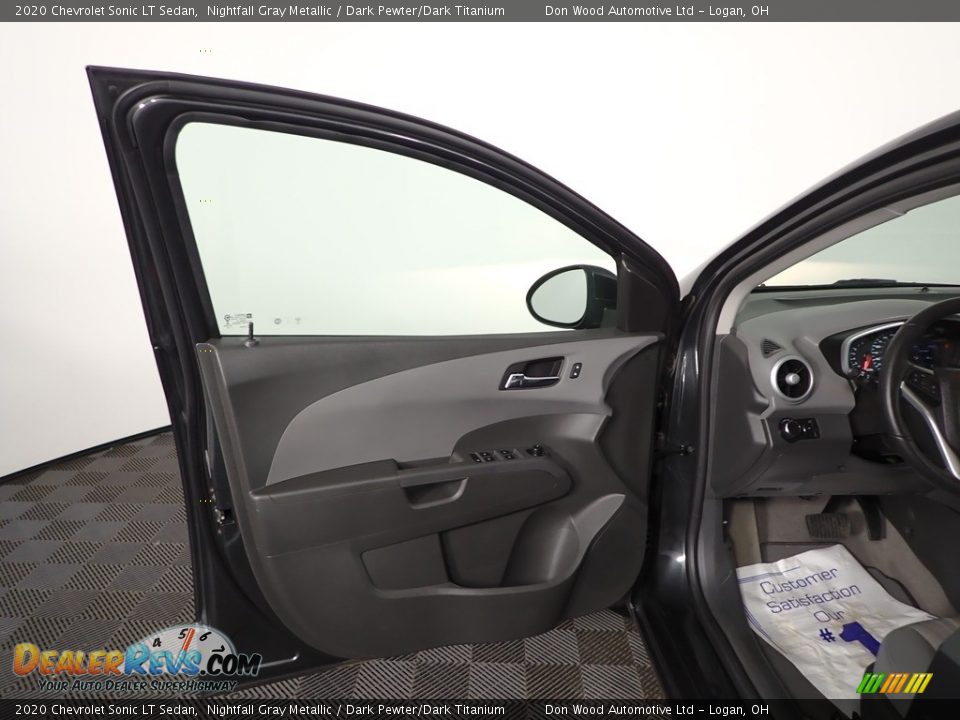 2020 Chevrolet Sonic LT Sedan Nightfall Gray Metallic / Dark Pewter/Dark Titanium Photo #13