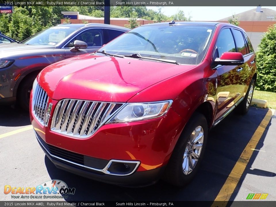 Front 3/4 View of 2015 Lincoln MKX AWD Photo #1