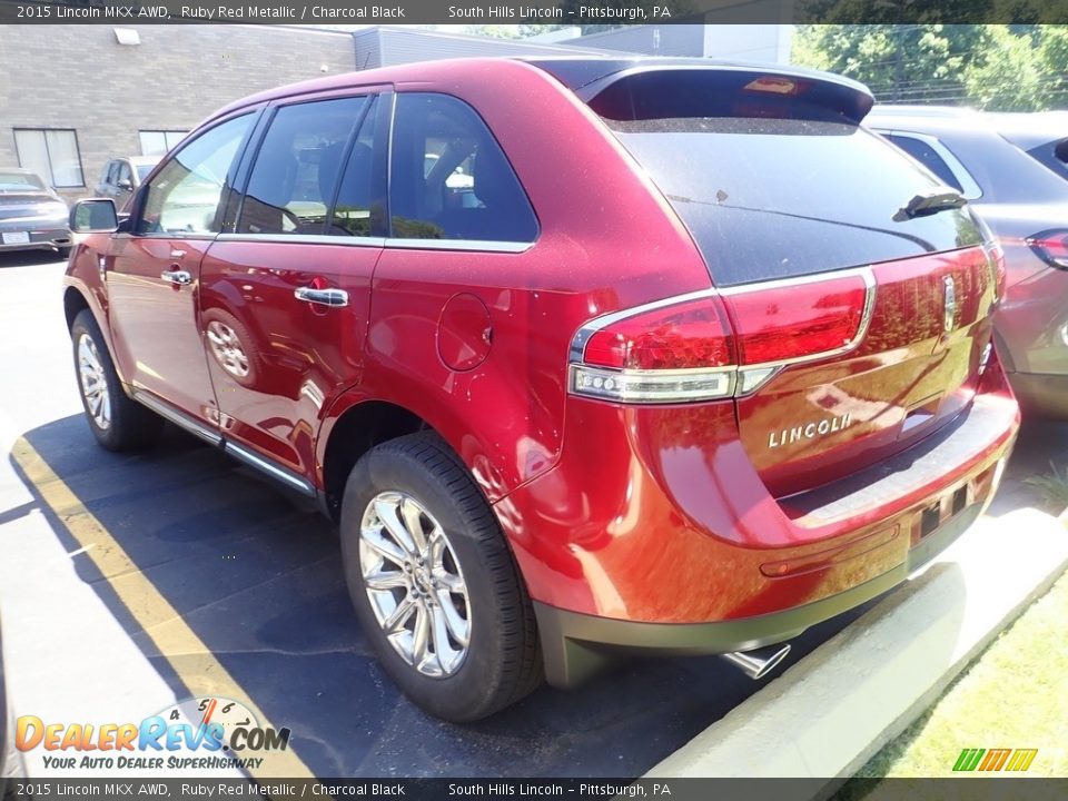 Ruby Red Metallic 2015 Lincoln MKX AWD Photo #2