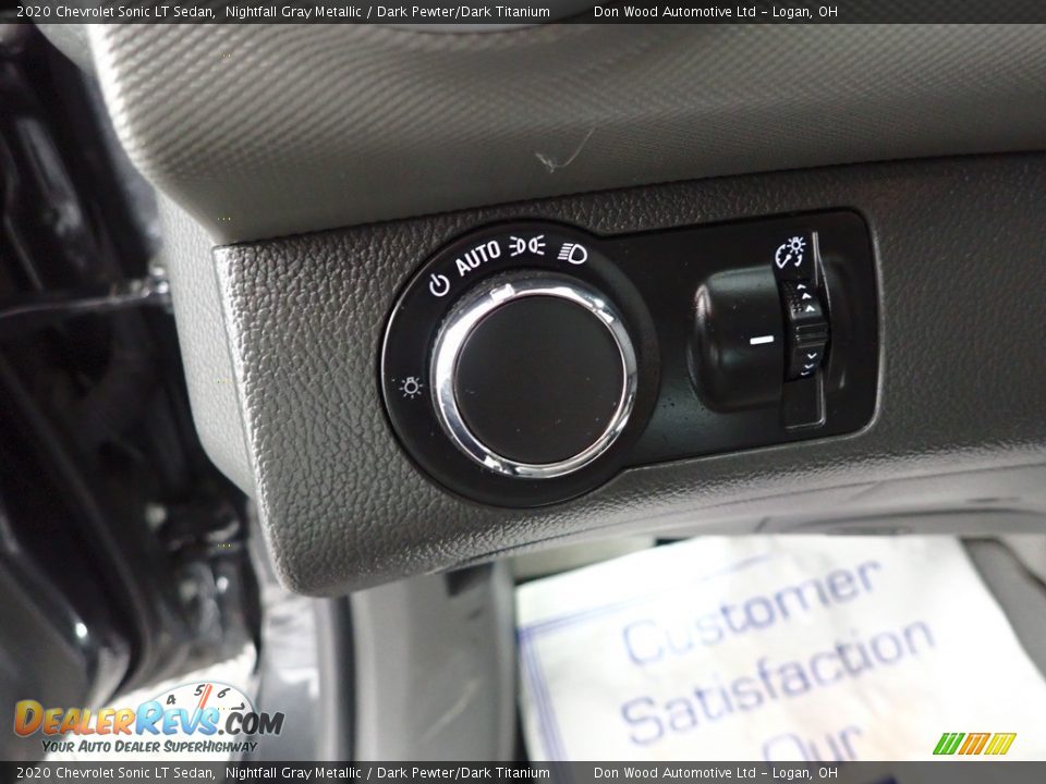2020 Chevrolet Sonic LT Sedan Nightfall Gray Metallic / Dark Pewter/Dark Titanium Photo #17