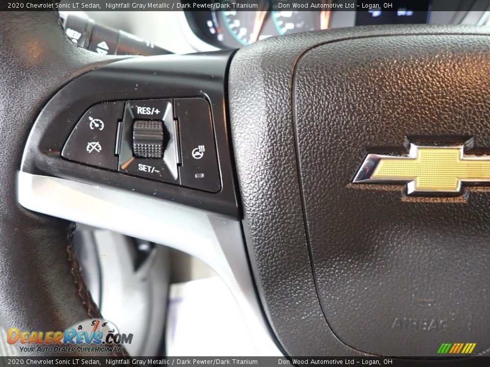2020 Chevrolet Sonic LT Sedan Nightfall Gray Metallic / Dark Pewter/Dark Titanium Photo #18