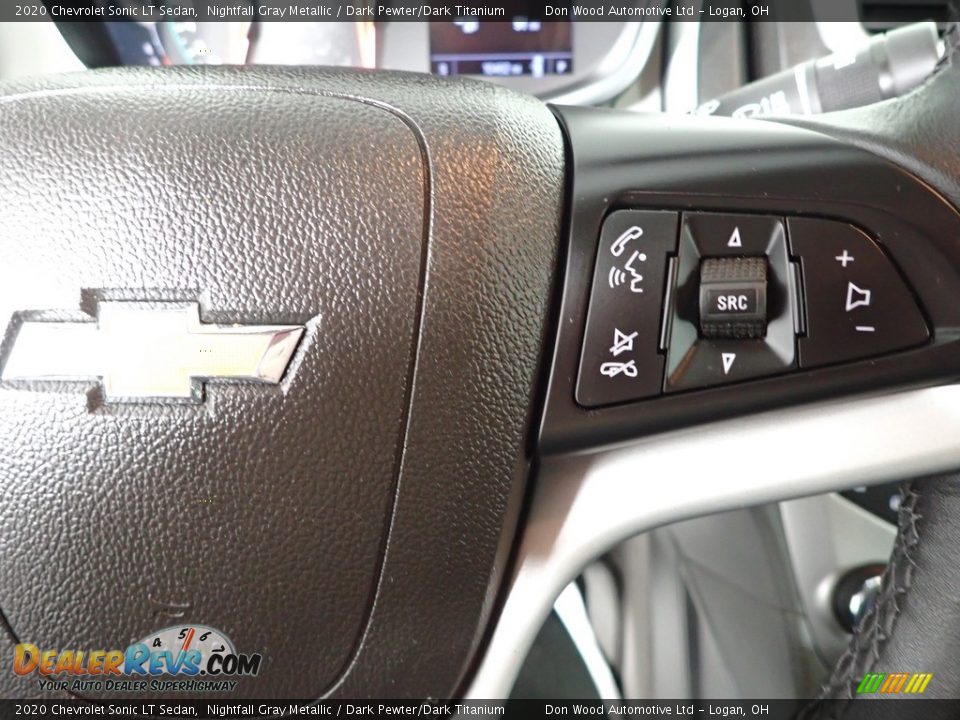 2020 Chevrolet Sonic LT Sedan Nightfall Gray Metallic / Dark Pewter/Dark Titanium Photo #19