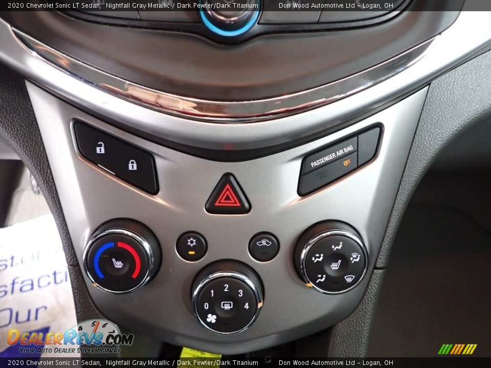 2020 Chevrolet Sonic LT Sedan Nightfall Gray Metallic / Dark Pewter/Dark Titanium Photo #21