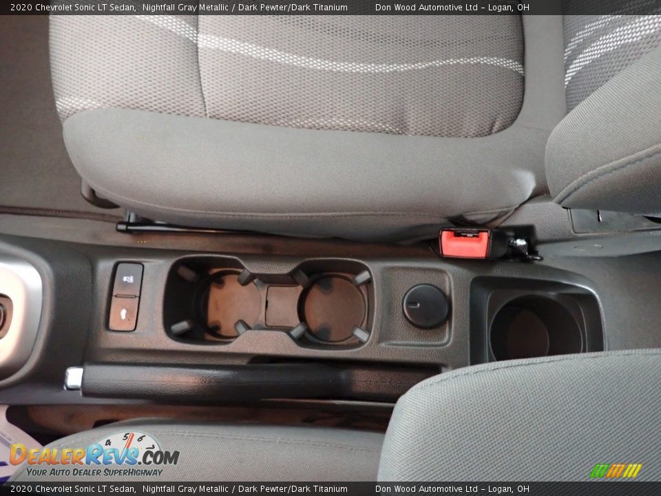 2020 Chevrolet Sonic LT Sedan Nightfall Gray Metallic / Dark Pewter/Dark Titanium Photo #22