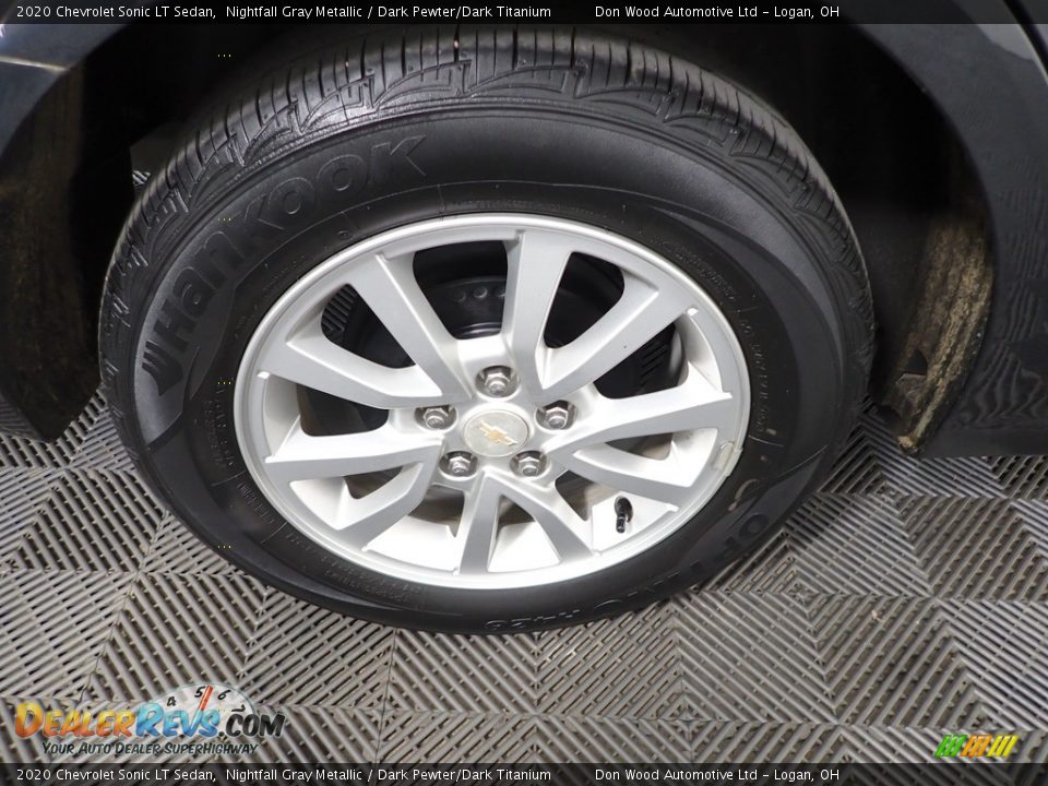 2020 Chevrolet Sonic LT Sedan Nightfall Gray Metallic / Dark Pewter/Dark Titanium Photo #31