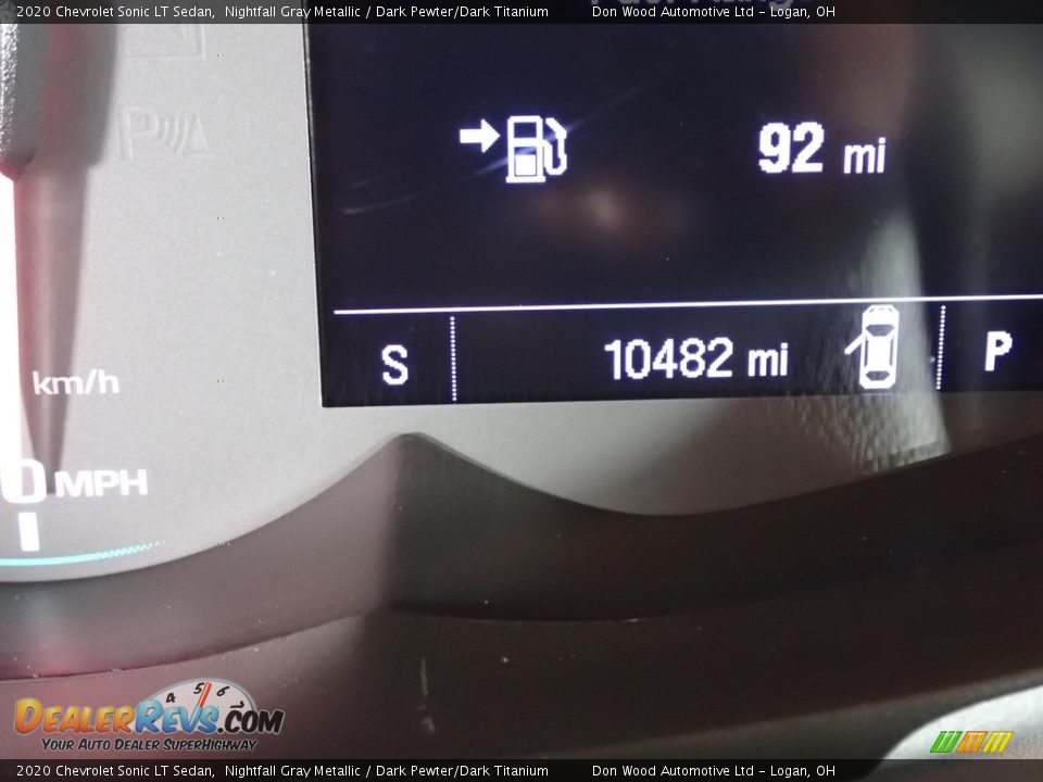 2020 Chevrolet Sonic LT Sedan Nightfall Gray Metallic / Dark Pewter/Dark Titanium Photo #32