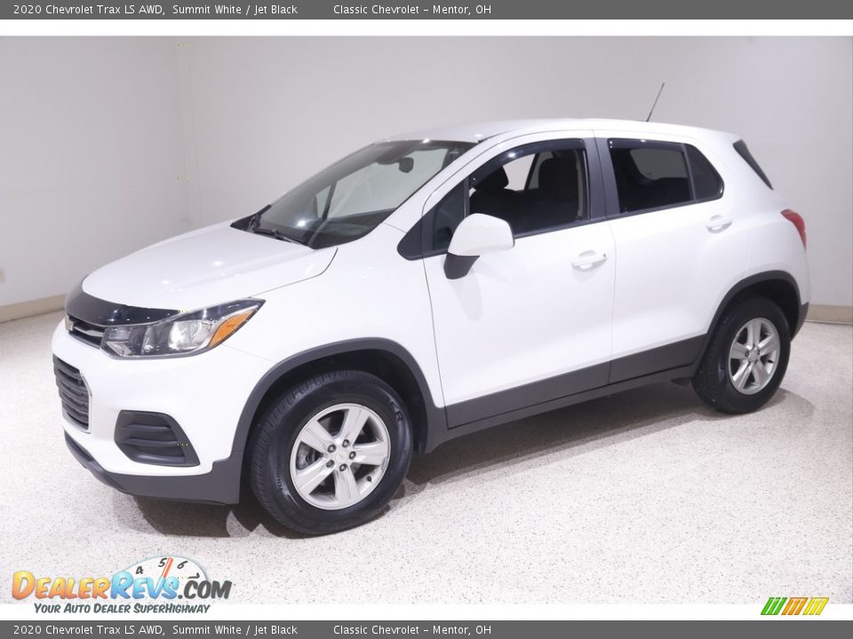 2020 Chevrolet Trax LS AWD Summit White / Jet Black Photo #3