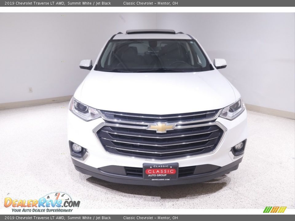 2019 Chevrolet Traverse LT AWD Summit White / Jet Black Photo #2