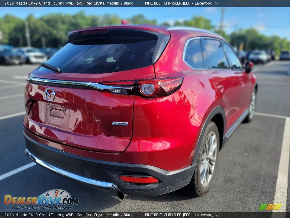 2019 Mazda CX-9 Grand Touring AWD Soul Red Crystal Metallic / Black Photo #6