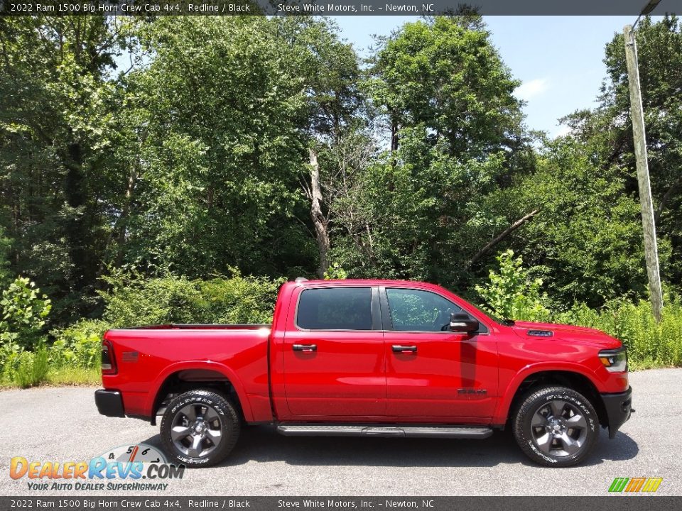 2022 Ram 1500 Big Horn Crew Cab 4x4 Redline / Black Photo #5