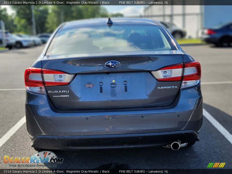 2019 Subaru Impreza 2.0i Limited 4-Door Magnetite Gray Metallic / Black Photo #7