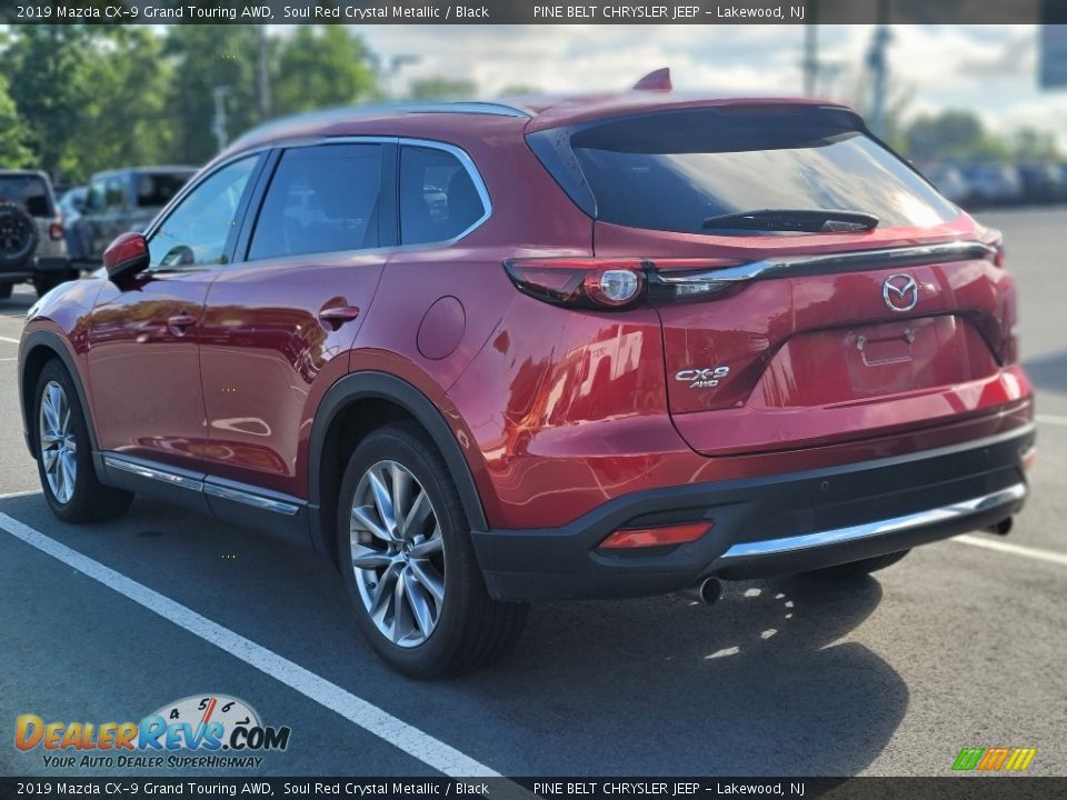 2019 Mazda CX-9 Grand Touring AWD Soul Red Crystal Metallic / Black Photo #8