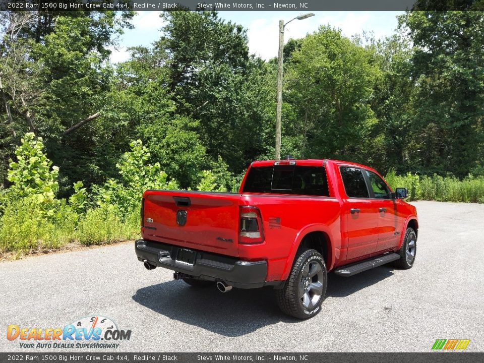 2022 Ram 1500 Big Horn Crew Cab 4x4 Redline / Black Photo #6