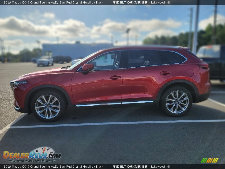 2019 Mazda CX-9 Grand Touring AWD Soul Red Crystal Metallic / Black Photo #9