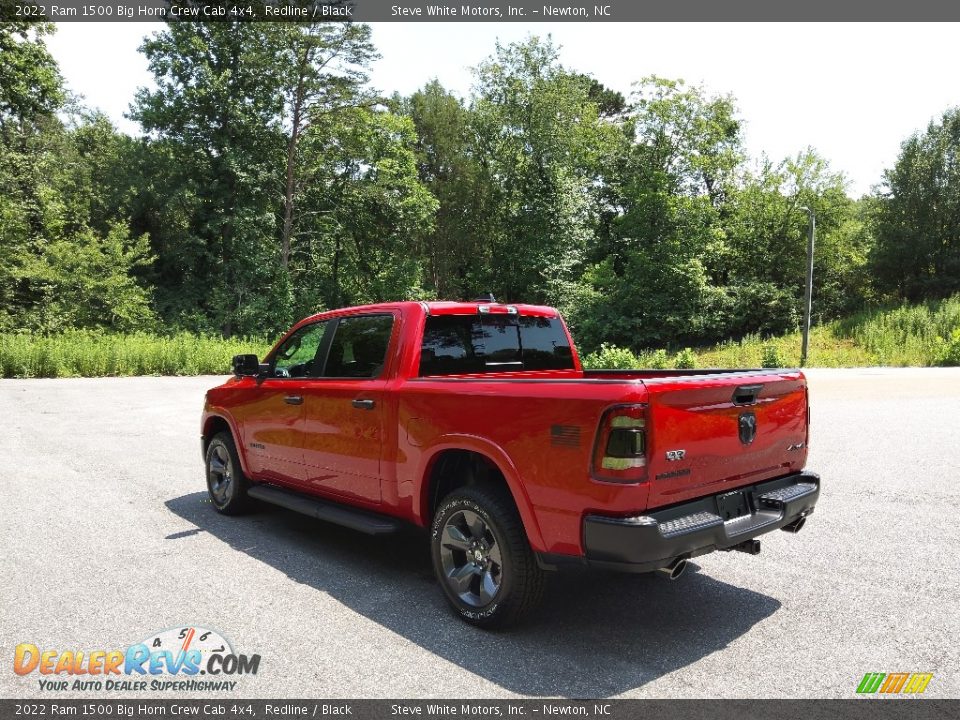 2022 Ram 1500 Big Horn Crew Cab 4x4 Redline / Black Photo #9