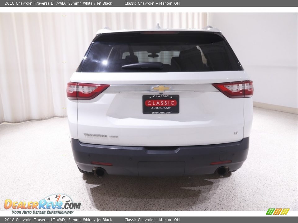 2018 Chevrolet Traverse LT AWD Summit White / Jet Black Photo #20