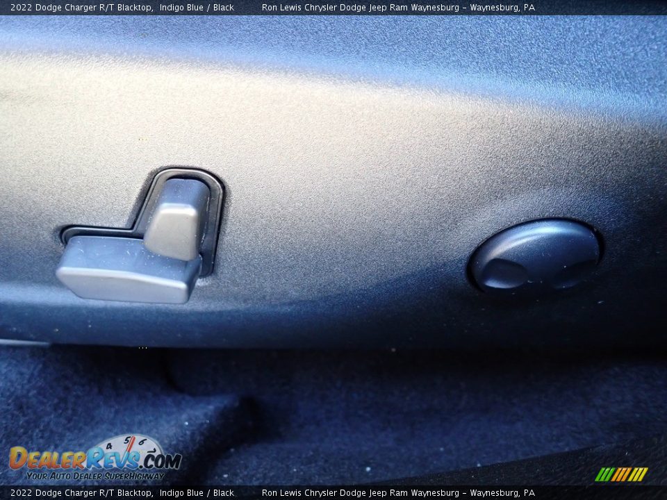 2022 Dodge Charger R/T Blacktop Indigo Blue / Black Photo #16