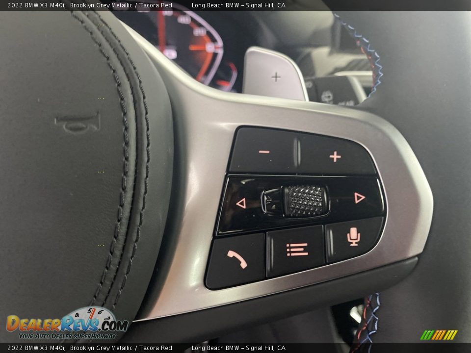 2022 BMW X3 M40i Steering Wheel Photo #17