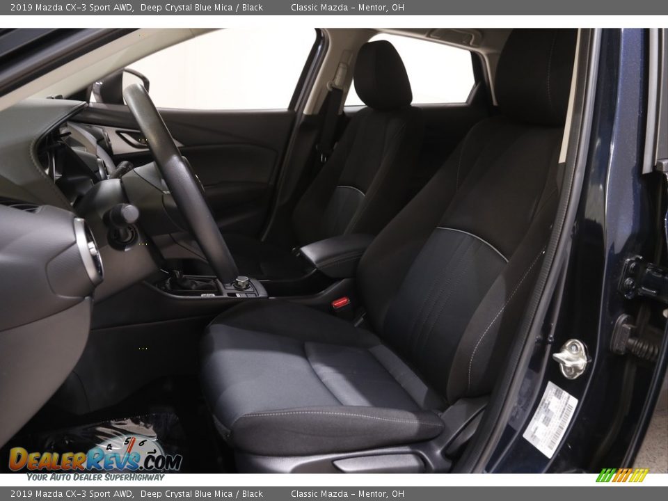 2019 Mazda CX-3 Sport AWD Deep Crystal Blue Mica / Black Photo #5