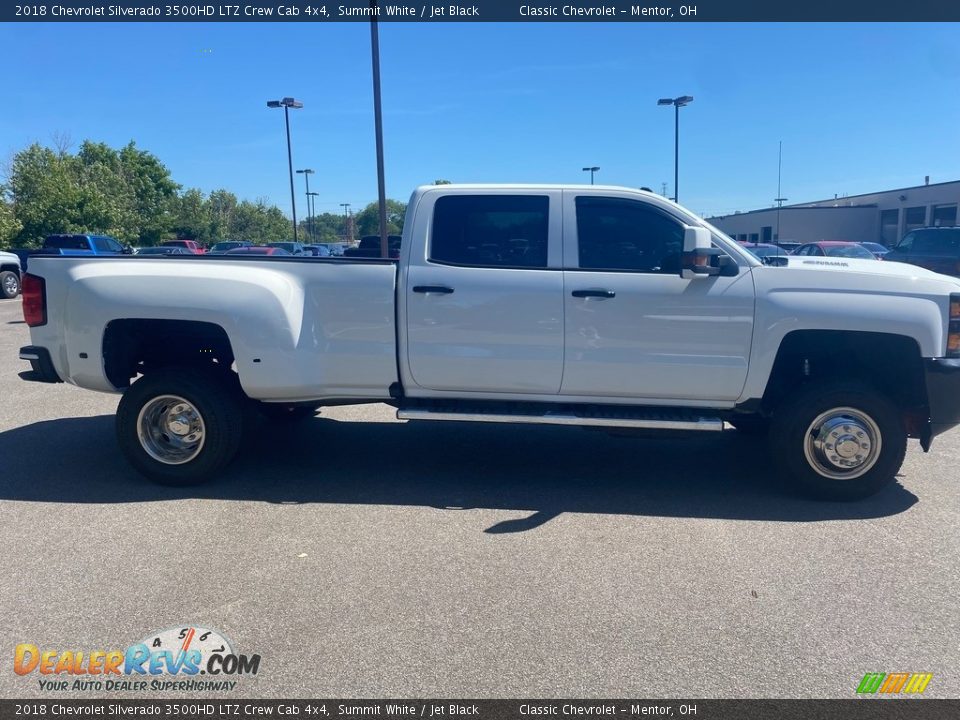 2018 Chevrolet Silverado 3500HD LTZ Crew Cab 4x4 Summit White / Jet Black Photo #3