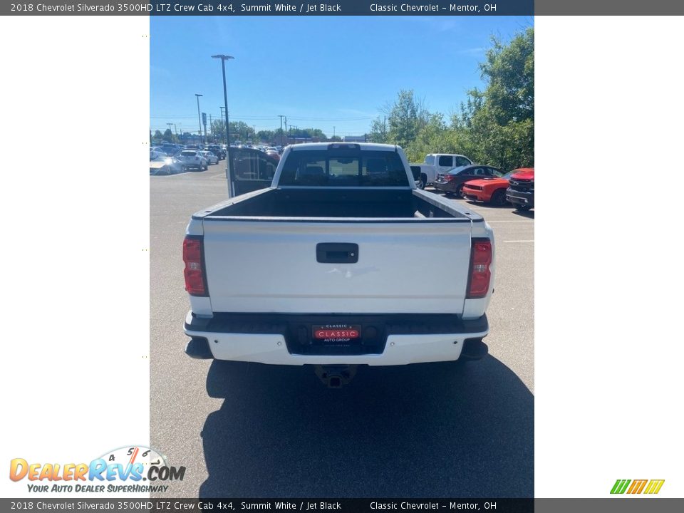 2018 Chevrolet Silverado 3500HD LTZ Crew Cab 4x4 Summit White / Jet Black Photo #4