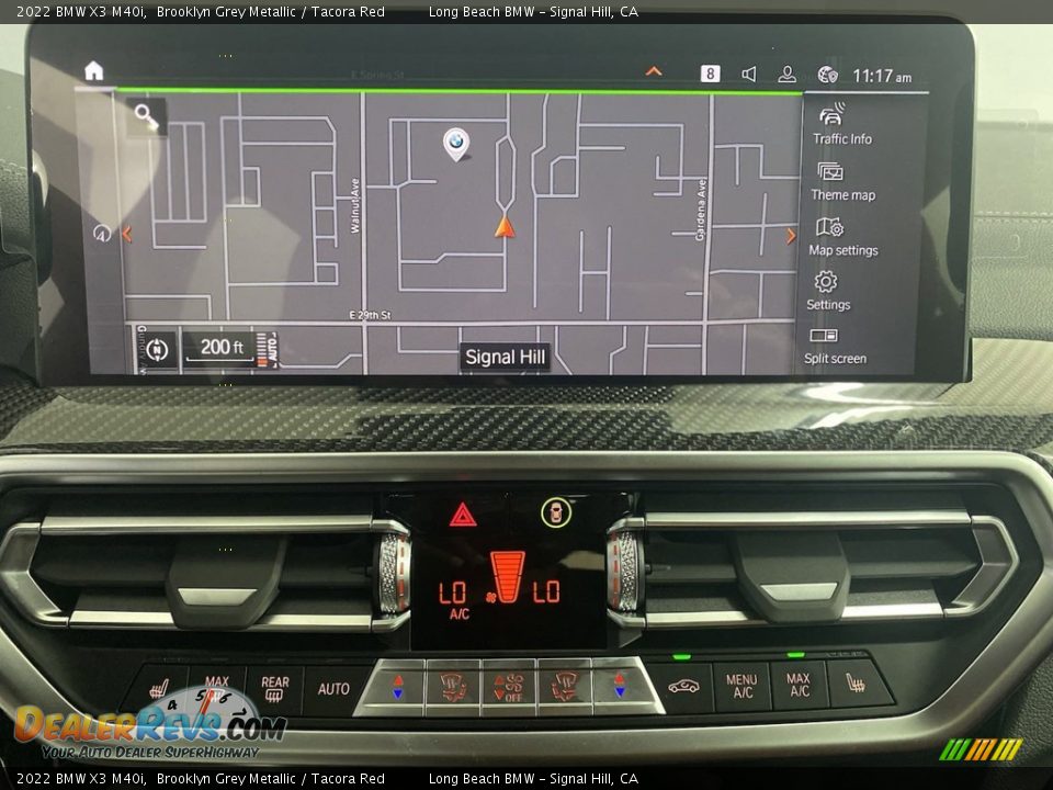 Navigation of 2022 BMW X3 M40i Photo #20