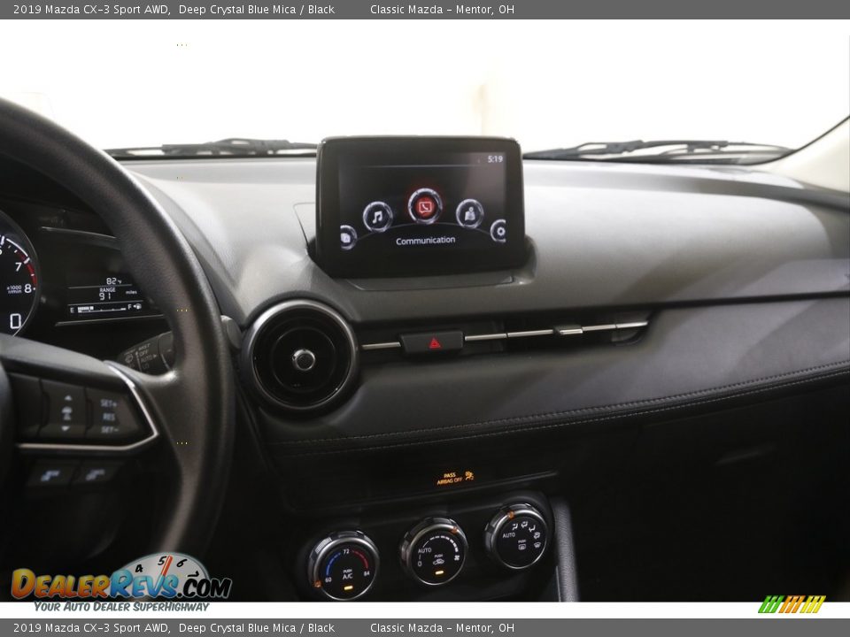 2019 Mazda CX-3 Sport AWD Deep Crystal Blue Mica / Black Photo #9