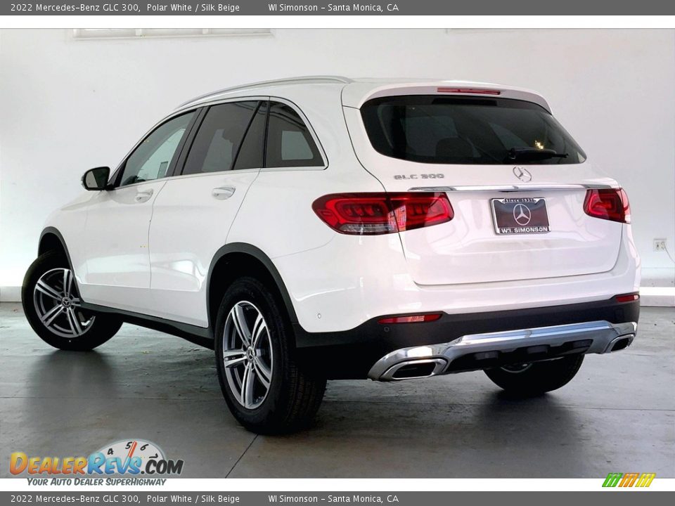 2022 Mercedes-Benz GLC 300 Polar White / Silk Beige Photo #2