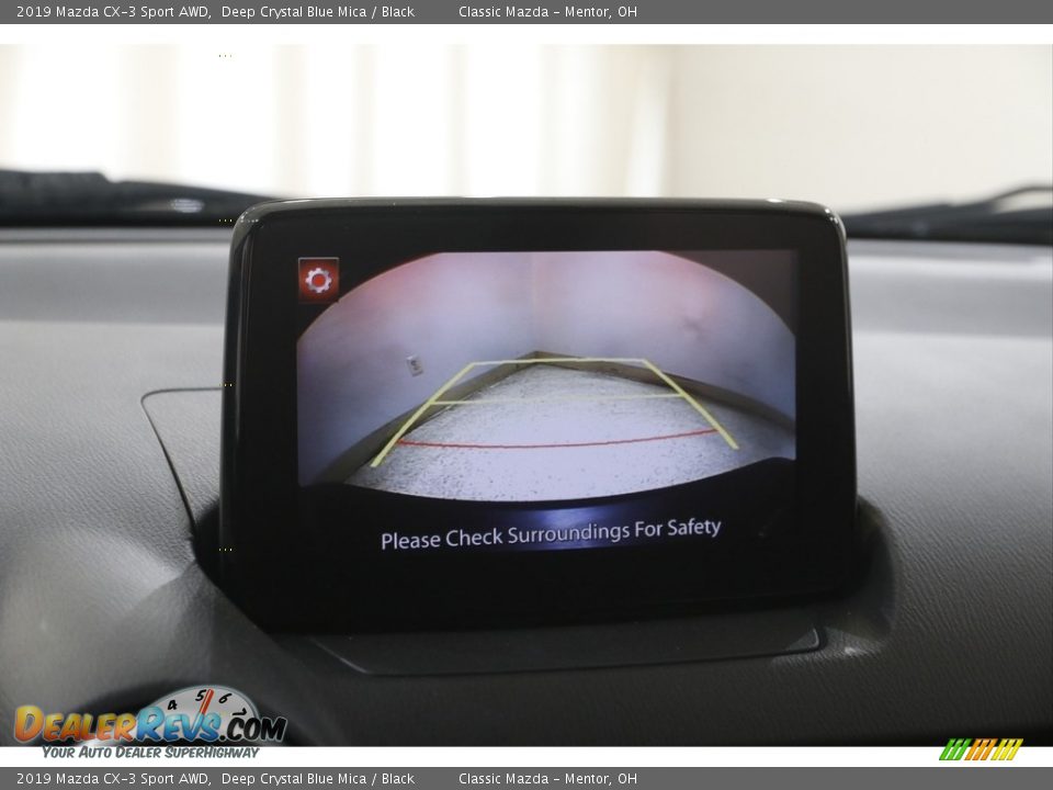 2019 Mazda CX-3 Sport AWD Deep Crystal Blue Mica / Black Photo #12
