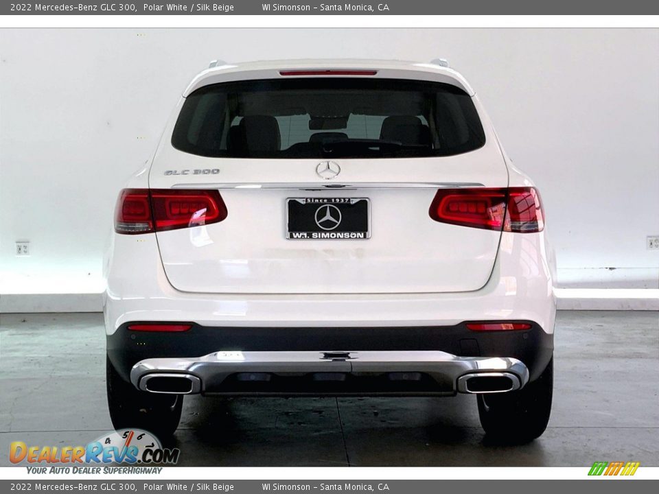 2022 Mercedes-Benz GLC 300 Polar White / Silk Beige Photo #3