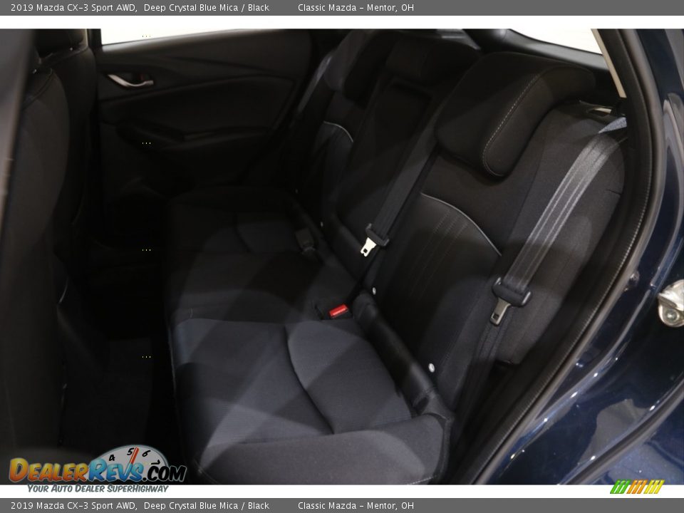 2019 Mazda CX-3 Sport AWD Deep Crystal Blue Mica / Black Photo #16