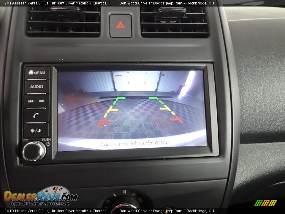 2019 Nissan Versa S Plus Brilliant Silver Metallic / Charcoal Photo #3