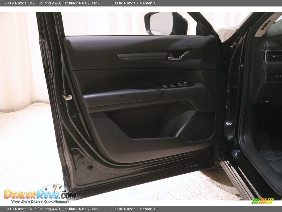 2019 Mazda CX-5 Touring AWD Jet Black Mica / Black Photo #4