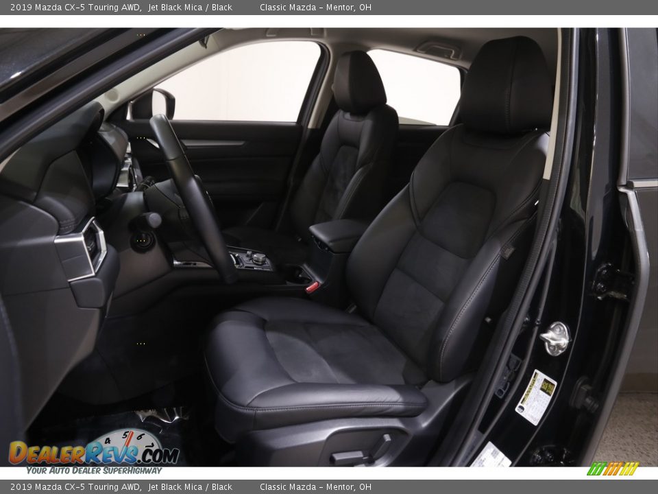 2019 Mazda CX-5 Touring AWD Jet Black Mica / Black Photo #5