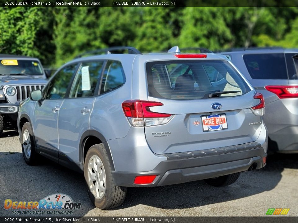 2020 Subaru Forester 2.5i Ice Silver Metallic / Black Photo #8