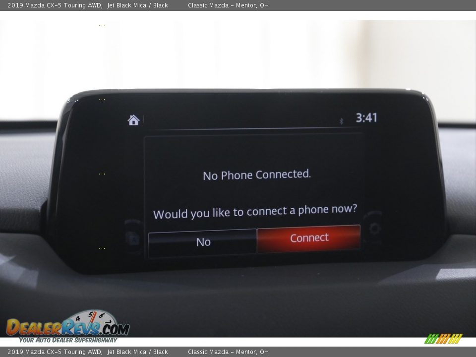 2019 Mazda CX-5 Touring AWD Jet Black Mica / Black Photo #10