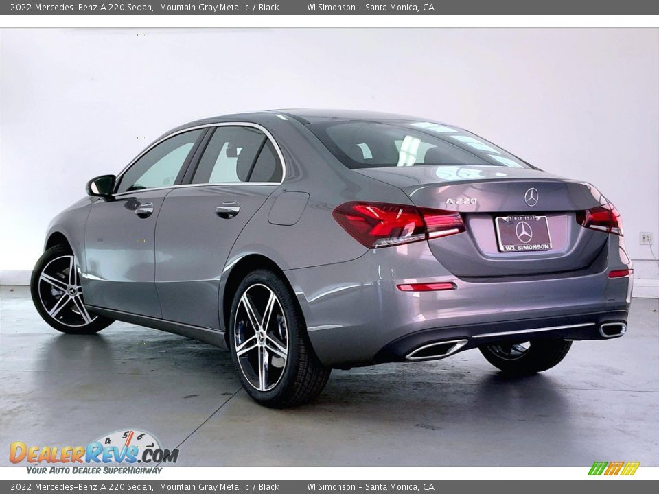 2022 Mercedes-Benz A 220 Sedan Mountain Gray Metallic / Black Photo #2