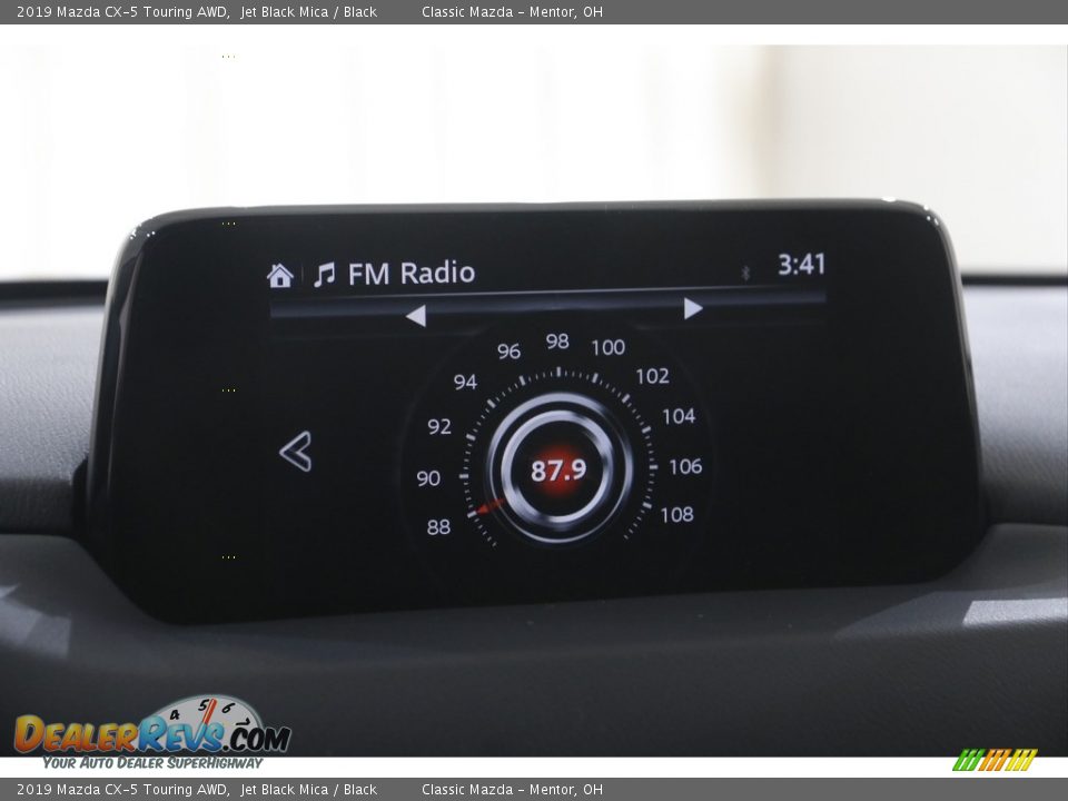 2019 Mazda CX-5 Touring AWD Jet Black Mica / Black Photo #11