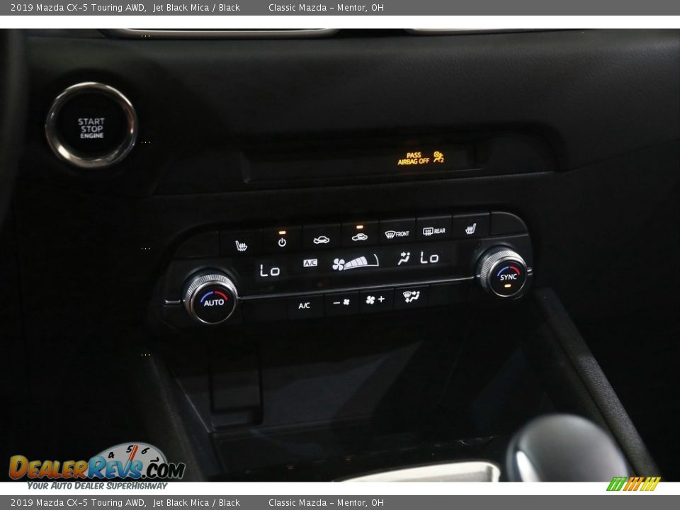 2019 Mazda CX-5 Touring AWD Jet Black Mica / Black Photo #13