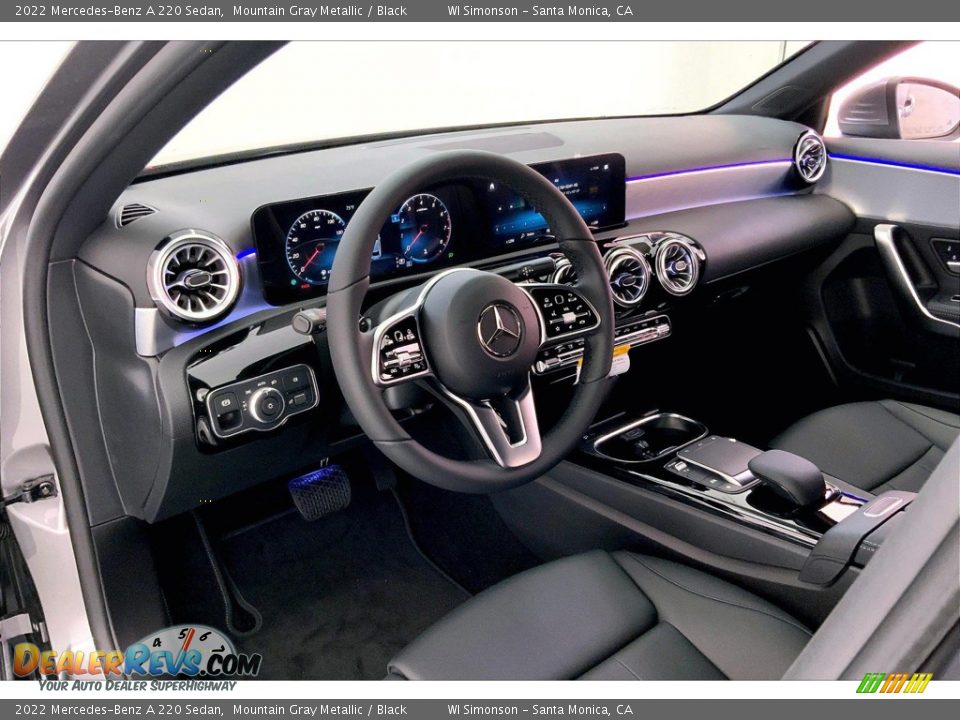 2022 Mercedes-Benz A 220 Sedan Mountain Gray Metallic / Black Photo #4