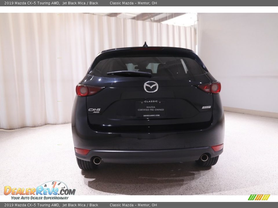2019 Mazda CX-5 Touring AWD Jet Black Mica / Black Photo #18