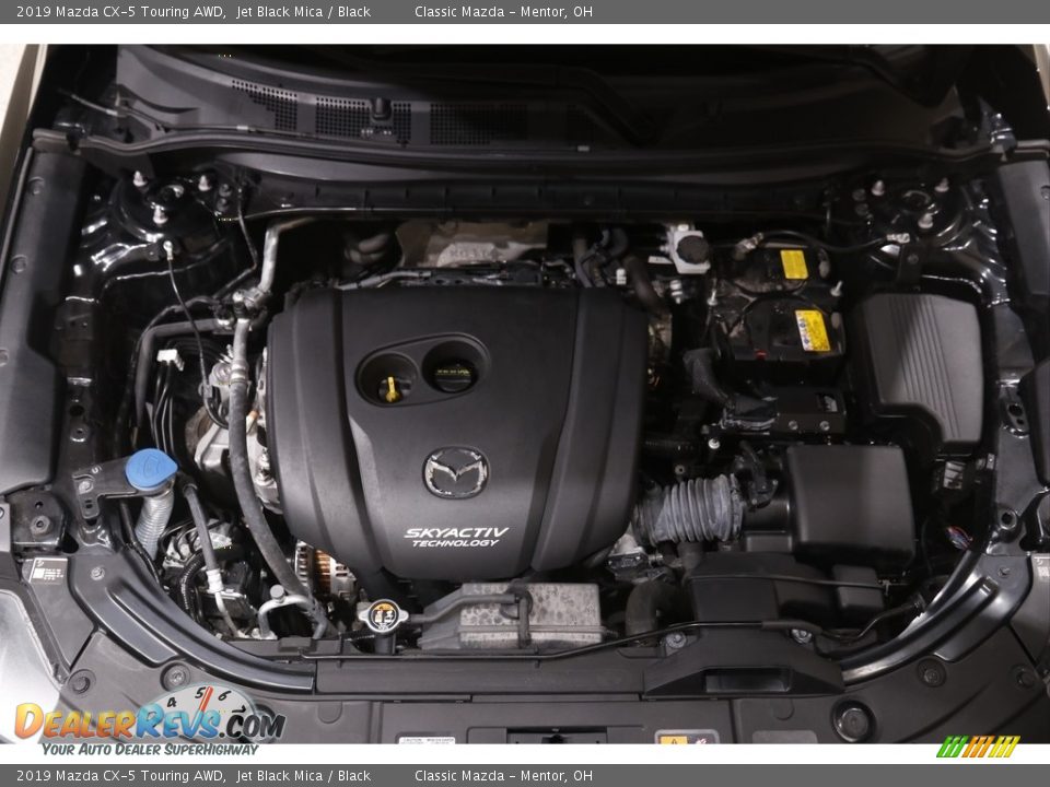 2019 Mazda CX-5 Touring AWD Jet Black Mica / Black Photo #19